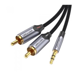VENTION 3.5mm male - 2x RCA male Cable Gray 3m (BCNBI) (VENBCNBI) VENTION 3.5mm male - 2x RCA male Cable Gray 3m (BCNBI) (VENBCNBI)