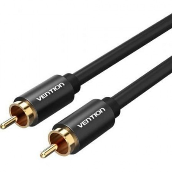VENTION RCA Coaxial Audio/Video Cable 2M Black Aluminum Alloy Type (VAB-R09-B200) (VENVAB-R09-B200) VENTION RCA Coaxial Audio/Video Cable 2M Black Aluminum Alloy Type (VAB-R09-B200) (VENVAB-R09-B200)