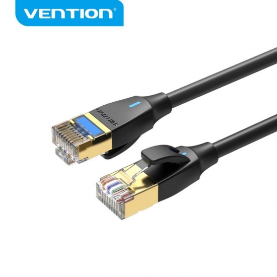 VENTION Cat.8 SFTP Patch Cable 3M Black Slim Type (IKIBI) (VENIKIBI) VENTION Cat.8 SFTP Patch Cable 3M Black Slim Type (IKIBI) (VENIKIBI)