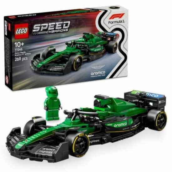 Lego Speed ​​Champions Aston Martin Aramco F1 Amr24 Racing Car (77245) (LGO77245)