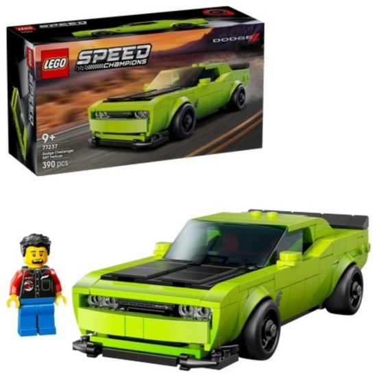 Lego Speed ​​Champions Dodge Challenger SRT Hellcat sports car (77237) (LGO77237)