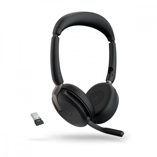 Jabra Headset Evolve2 65 Flex UC StereoBluetooth USB-A (26699-989-999) (JAB26699-989-999) Jabra Headset Evolve2 65 Flex UC StereoBluetooth USB-A (26699-989-999) (JAB26699-989-999)