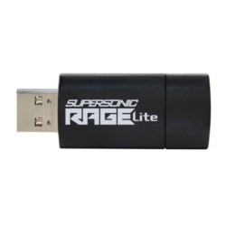 Patriot Supersonic Rage Lite 64 GB Black/Blue USB-A 3.2 Gen 1 (PEF64GRLB32U) (PATRPEF64GRLB32U) Patriot Supersonic Rage Lite 64 GB Black/Blue USB-A 3.2 Gen 1 (PEF64GRLB32U) (PATRPEF64GRLB32U)