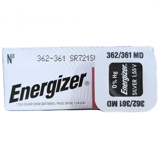 Energizer Silver Mini Battery 362-361/SR721SW (ENE139)