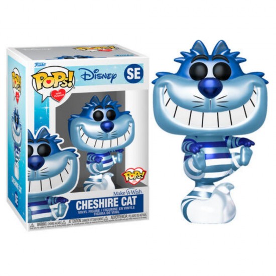 Funko Pop! Animation: Disney - Cheshire Cat #SE Make-a-Wish Special Edition Metallic (FNK36698)