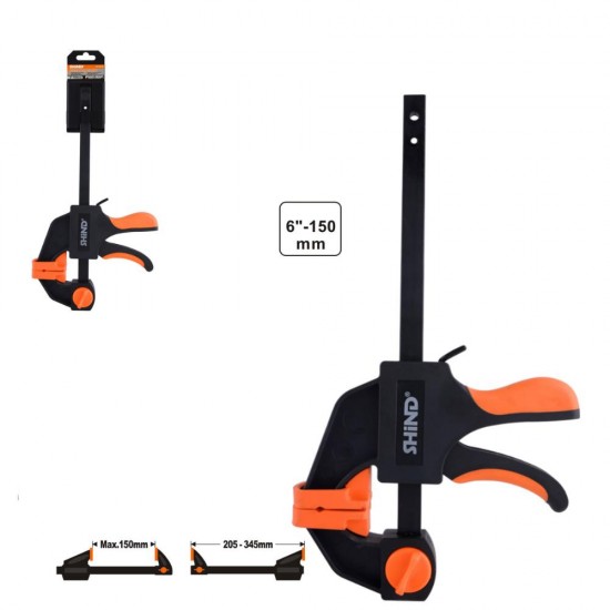 Shind Σφιγκτηρας Σκανδαλης 150mm Grip Quick (SHI-94120) (SHI94120)