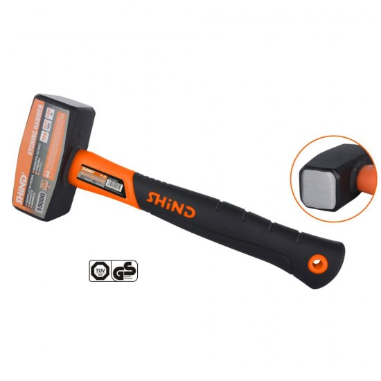 Shind Βαριοπουλα Με Λαβη Abs 1500gr (SHI-94571) (SHI94571)