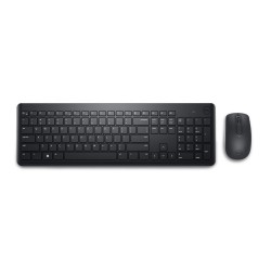 Dell Mouse and keyboard set KM3322W US-Int Black (580-AKFZ) (DEL580-AKFZ)
