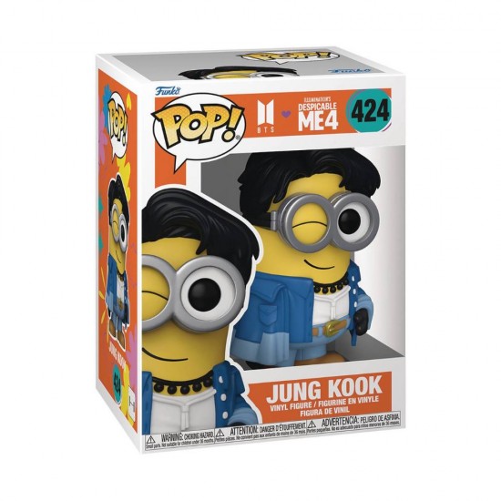 Funko Pop! Rocks: BTS x Despicable Me: Minion Jung Kook #424 (FNK59660)