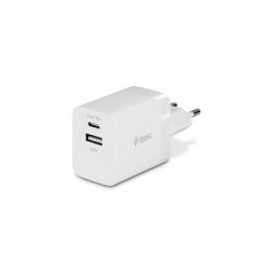 ttec SmartCharger Duo 45W PD Travel Charger USB-C+USB-A White (2SCP02B) (TTEC2SCP02B) ttec SmartCharger Duo 45W PD Travel Charger USB-C+USB-A White (2SCP02B) (TTEC2SCP02B)