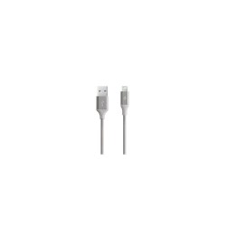ttec AlumiCable Lightning Charge/Sync Cable Silver (2DK16G) (TTEC2DK16G) ttec AlumiCable Lightning Charge/Sync Cable Silver (2DK16G) (TTEC2DK16G)