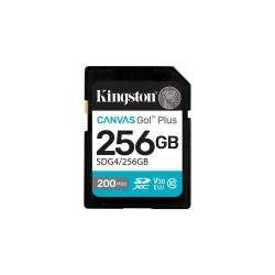 Kingston SD 256GB Canvas Go Plus 200/MB/s C10 U3 V30 (SDG4/256GB) (KINSDG4-256GB) Kingston SD 256GB Canvas Go Plus 200/MB/s C10 U3 V30 (SDG4/256GB) (KINSDG4-256GB)