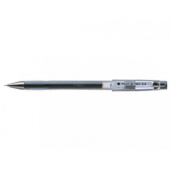 Στυλό GEL PILOT G-Tec C4 0.4 mm (Μαύρο) (2502001)