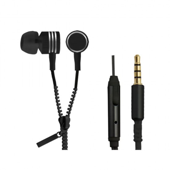 Esperanza Stereo Erphones Zipper With Microphone Black (EH161K) (ESPEH161K) Esperanza Stereo Erphones Zipper With Microphone Black (EH161K) (ESPEH161K)