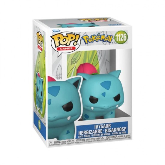 Funko Pop! Games: Pokemon - Ivysaur #1126 (FNK16646)