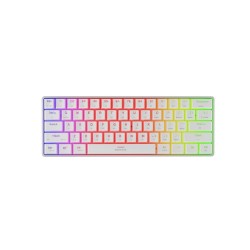 Genesis Gaming Keyboard Thor 660 G2 US White Wireless RGB Mechanical Cateron Red (NKG-1917) GNSNKG-1917)