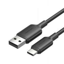 VENTION USB 2.0 A Male to C Male 3A Cable 1M White PVC Type (CTQWF) (VENCTQWF)