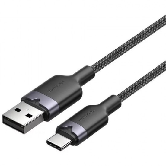 VENTION USB 2.0 A Male to C Male 6A Cable 1M White Aluminum Alloy Type (CTOWF) (VENCTOWF)