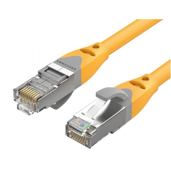 VENTION Cat.6A SFTP Patch Cable 0.5M Yellow (IBHYD) (VENIBHYD)