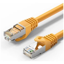 VENTION Cat.6A SFTP Patch Cable 0.5M Yellow (VPC6SSTP-Y050) (VENVPC6SSTP-Y050) VENTION Cat.6A SFTP Patch Cable 0.5M Yellow (VPC6SSTP-Y050) (VENVPC6SSTP-Y050)