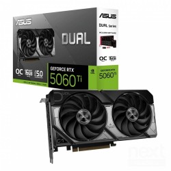 Asus GeForce RTX 5060 Ti 16GB GDDR7 Dual OC (90YV0MH0-M0NA00) (ASU90YV0MH0-M0NA00) Asus GeForce RTX 5060 Ti 16GB GDDR7 Dual OC (90YV0MH0-M0NA00) (ASU90YV0MH0-M0NA00)