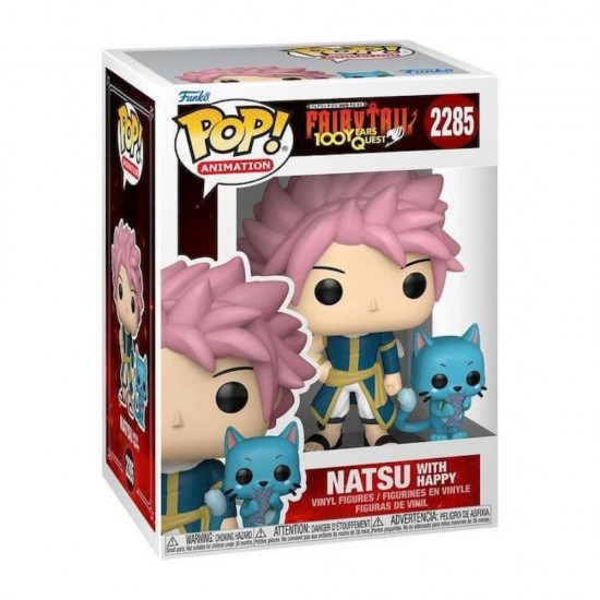 Funko Pop! Animation: Fairy Tail - Natsu with Happy #2285 (FNK06425)