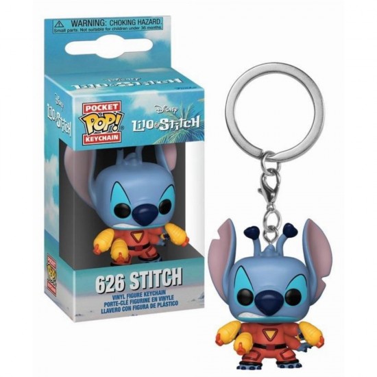 Funko Pocket Pop! Keychain Animation: Lilo & Stitch - 626 Stitch (FNK06838)