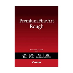 Canon FA-RG1 Photo Paper Premium Fine Art Rough A4 (21x30) 320gr/m² for Printers Inkjet 25 Sheets (4562C001) (CANFA-RG1A4) Canon FA-RG1 Photo Paper Premium Fine Art Rough A4 (21x30) 320gr/m² for Printers Inkjet 25 Sheets (4562C001) (CANFA-RG1A4)