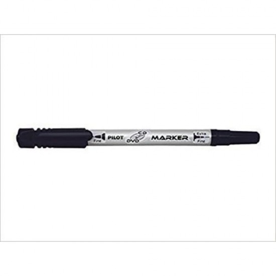 Pilot Twin-Tip CD/DVD Permanent Marker Fine & Extra Fine Black (SCA-TMCD) (PILSCA-TMCD)