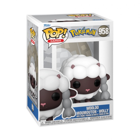 Funko Pop! Games: Pokemon Wooloo (70978) (FNK70978)