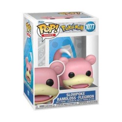 Funko Pop! Games: Pokemon Slowpoke - Ramoloss - Flegmon (86363) (FNK86363) Funko Pop! Games: Pokemon Slowpoke - Ramoloss - Flegmon (86363) (FNK86363)