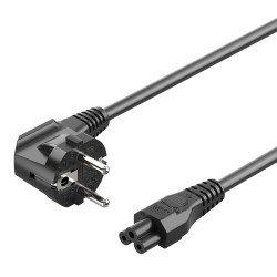 VENTION 3-Prong Power Cord 1.8M C5 Connector EU Plug (ZCKBAC) (VENZCKBAC) VENTION 3-Prong Power Cord 1.8M C5 Connector EU Plug (ZCKBAC) (VENZCKBAC)