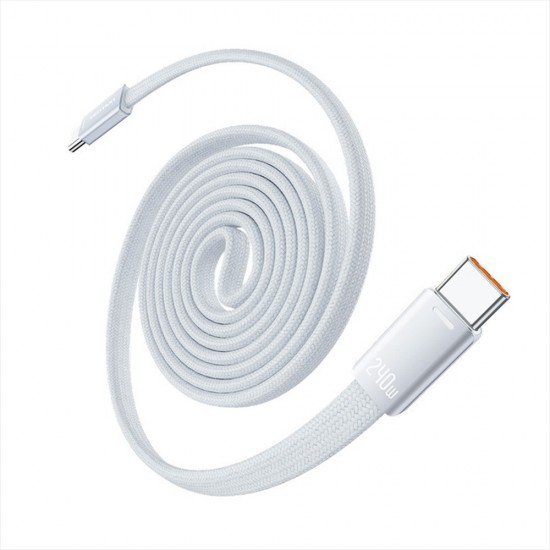 VENTION Flat USB 2.0 C Male to C Male 5A Magnetic Cable 1M Silver Aluminum Alloy Type (TSBIF) (VENTSBIF) VENTION Flat USB 2.0 C Male to C Male 5A Magnetic Cable 1M Silver Aluminum Alloy Type (TSBIF) (VENTSBIF)