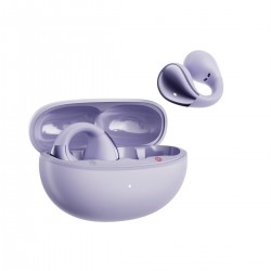 QCY Crossky C30 Purple (QT33) Open Ear TPU Earclip, Bass Enhance Algo. BT 5.4 Dual Connection Earbud