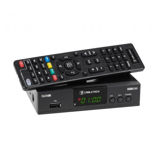 Επίγειος Ψηφιακός Δέκτης DVB-T2 H.265 HEVC Cabletech Επίγειος Ψηφιακός Δέκτης DVB-T2 H.265 HEVC Cabletech