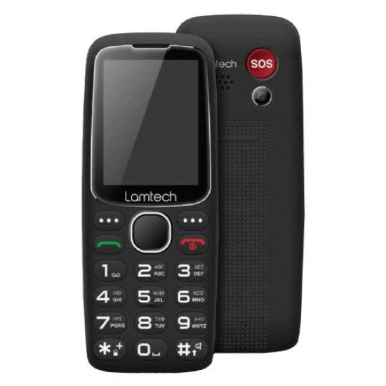 LAMTECH MOBILE PHONE 2.4' GR DUAL SIM TINY L II BLACK LAMTECH MOBILE PHONE 2.4' GR DUAL SIM TINY L II BLACK