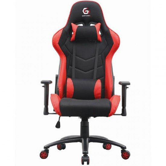 GEMBIRD GAMING CHAIR LEATHER BLACK/RED GEMBIRD GAMING CHAIR LEATHER BLACK/RED