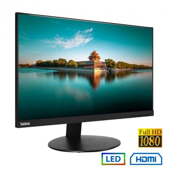 Used (A-) Monitor ThinkVision T2364 LED/Lenovo/24``FHD/1920x1080/Wide/Black/Grade A-/D-SUB & DP & HD Used (A-) Monitor ThinkVision T2364 LED/Lenovo/24``FHD/1920x1080/Wide/Black/Grade A-/D-SUB & DP & HD