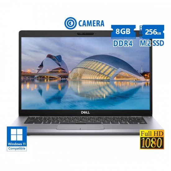 Dell (A-) Latitude 5410 i5-10210U/14``FHD/8GB DDR4/256GB M.2 SSD/No ODD/Camera/Grade A- Refurbished Dell (A-) Latitude 5410 i5-10210U/14``FHD/8GB DDR4/256GB M.2 SSD/No ODD/Camera/Grade A- Refurbished