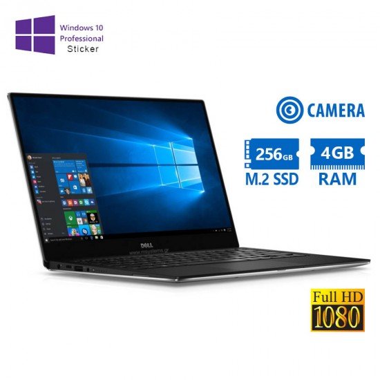 Dell (A-) XPS 13 9350 i5-6200U/13.3``FHD/4GB DDR3/256GB M.2 SSD/No ODD/Camera/10P Grade A- Refurbish Dell (A-) XPS 13 9350 i5-6200U/13.3``FHD/4GB DDR3/256GB M.2 SSD/No ODD/Camera/10P Grade A- Refurbish