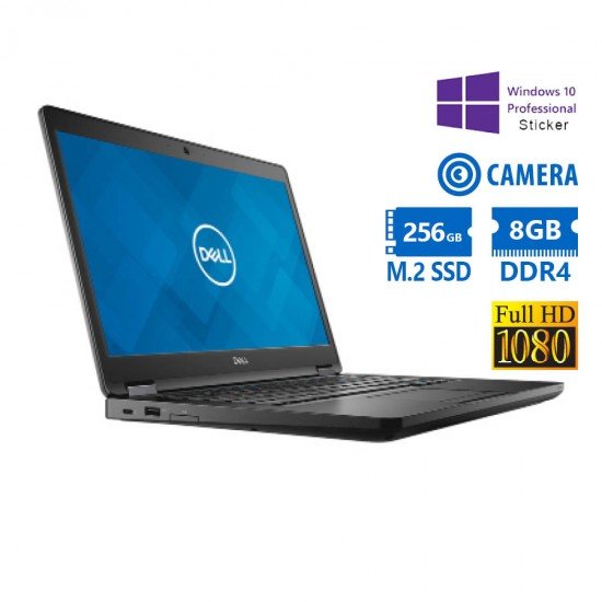 Dell Latitude 5480 i5-7200U/14\\"FHD/8GB DDR4/256GB M.2 SSD/No ODD/Camera/10P Grade A Refurbished Lapt Dell Latitude 5480 i5-7200U/14\\"FHD/8GB DDR4/256GB M.2 SSD/No ODD/Camera/10P Grade A Refurbished Lapt