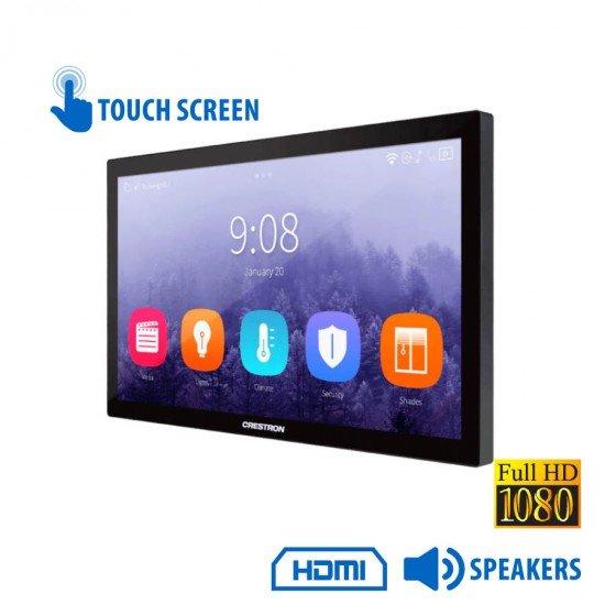 Used TSD-2220-B LED/Crestron/22\\"FHD Toushscreen 10-point/1920x1080/Wide/Other stand/w/Speakers/Black