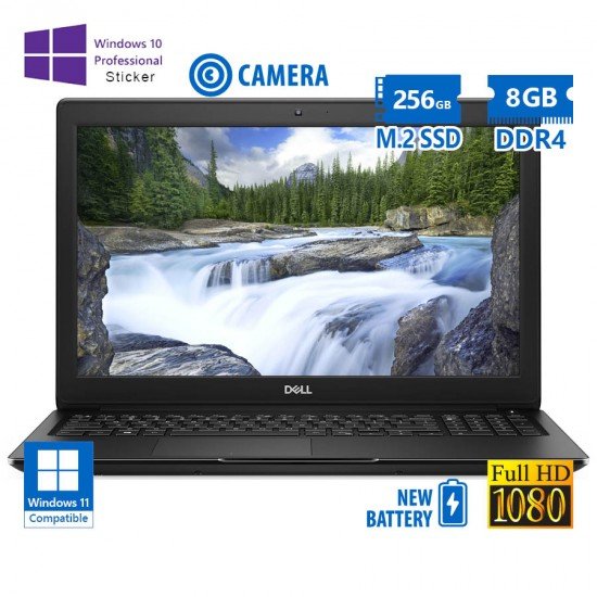 Dell Latitude 3500 i5-8265U/15.6\\"FHD/8GB DDR4/256GB M.2 SSD/No ODD/Camera/New Battery/10P Grade A Re Dell Latitude 3500 i5-8265U/15.6\\"FHD/8GB DDR4/256GB M.2 SSD/No ODD/Camera/New Battery/10P Grade A Re