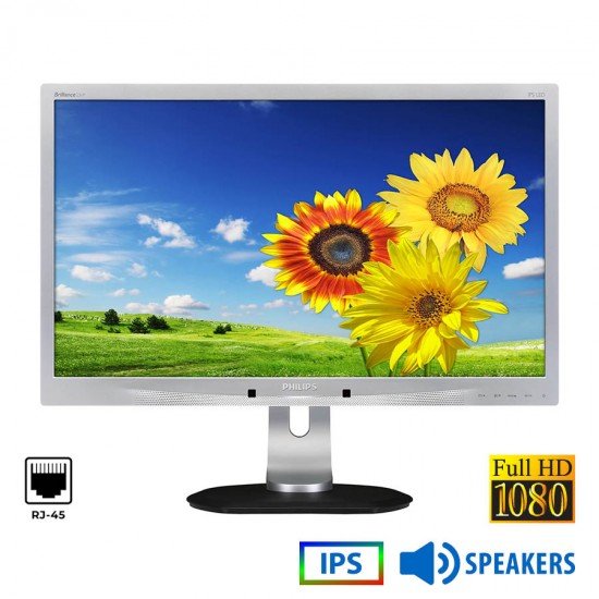 Used Monitor 231P4QUPES/00 IPS LED/Philps/23\\"FHD/1920x1080/Wide/Silver/Black/w/Speakers/D-SUB & LAN Used Monitor 231P4QUPES/00 IPS LED/Philps/23\\"FHD/1920x1080/Wide/Silver/Black/w/Speakers/D-SUB & LAN
