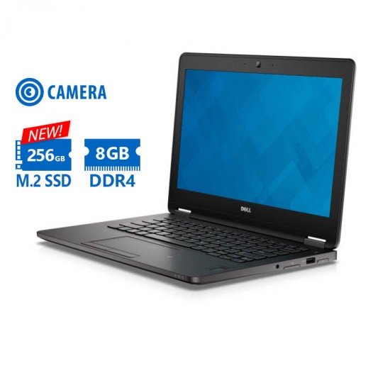 Dell Latitude E7270 i5-6300U/12.5\\"/8GB DDR4/256GB M.2 SSD New/No ODD/Camera/8P Grade A Refurbished L
