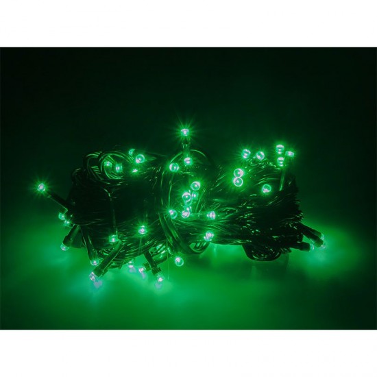 Χριστουγεννιάτικα LED 100x 7.5m Πράσινα Επεκτάσιμα