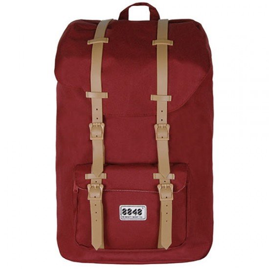 8848 TRAVEL BACKPACK 15,6' UNISEX WATERPROOF BURGUNDY 8848 TRAVEL BACKPACK 15,6' UNISEX WATERPROOF BURGUNDY