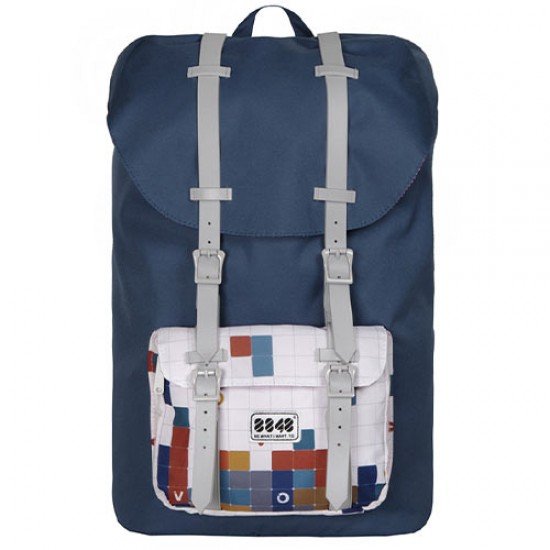 8848 TRAVEL BACKPACK 15,6' UNISEX WATERPROOF DARK BLUE 8848 TRAVEL BACKPACK 15,6' UNISEX WATERPROOF DARK BLUE