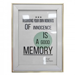 ΚΟΡΝΙΖΑ ΠΛΑΣΤΙΚΗ ΤΥΠΟΥ ΑΛΟΥΜΙΝΙΟΥ 10x15cm Homie 322060