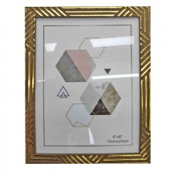 ΚΟΡΝΙΖΑ ΠΛΑΣΤΙΚΗ ΤΥΠΟΥ ΞΥΛΟ ΣΚΟΥΡΟ 15x20cm Homie 322065